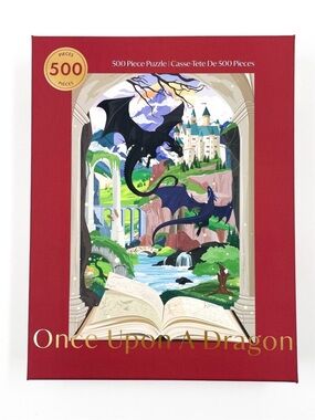 Hobbry “Once Upon A Dragon” 500 Piece Puzzle